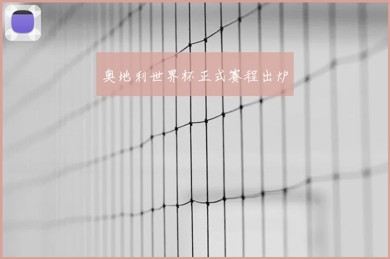 奥地利世界杯正式赛程出炉